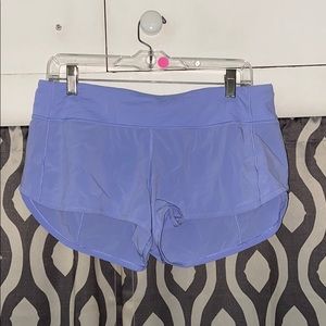 Lulu lavender shorts. Size 6 short